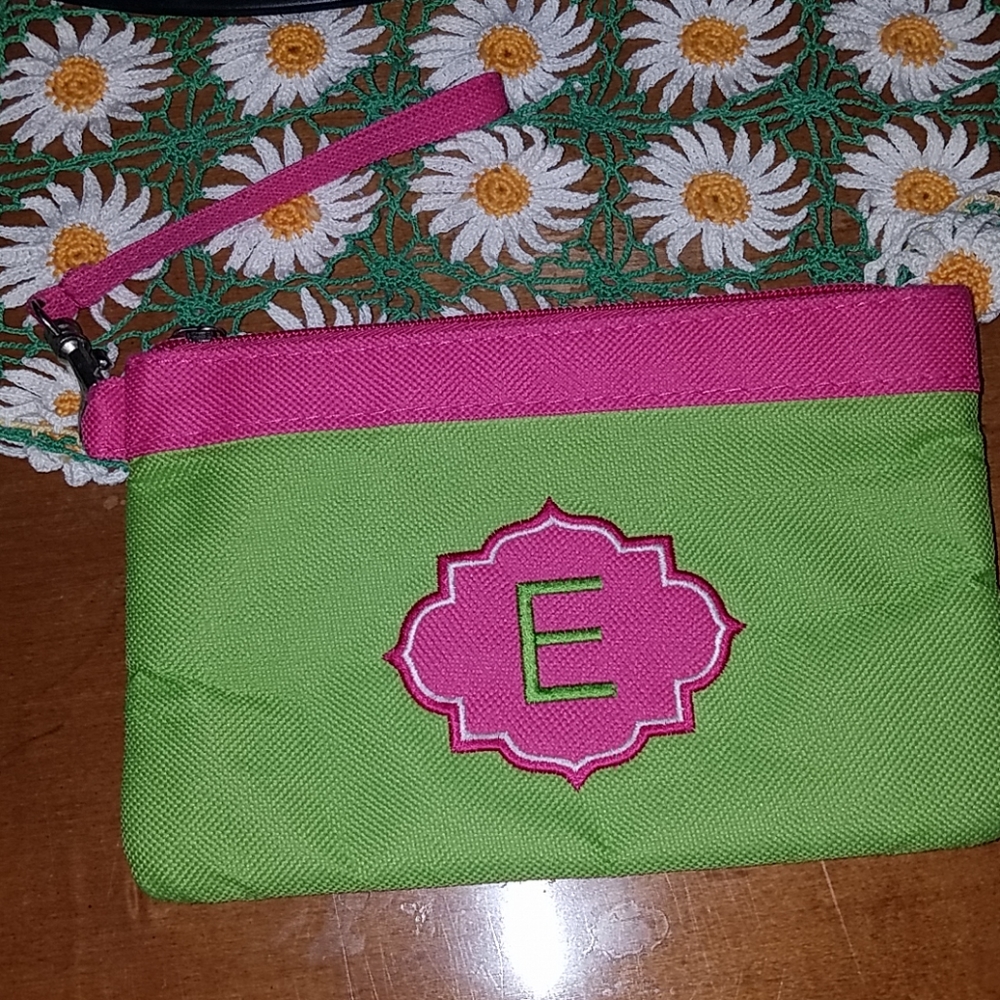 Letter E Wristlet